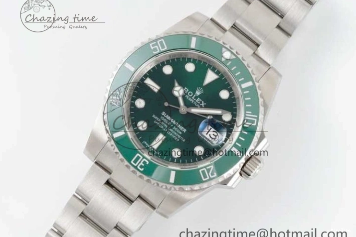 MiroTime 0401 Submariner 116610 LV Green Ceramic APSF 1:1 Best Edition on SS Bracelet VR Stretchable 2376